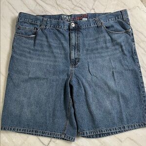 True Nation relaxed fit mens denim shorts size 48